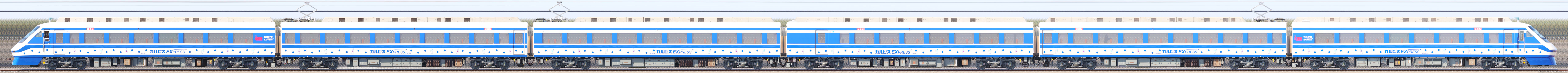 200系205F編成「カルピスEXPRESS」海側