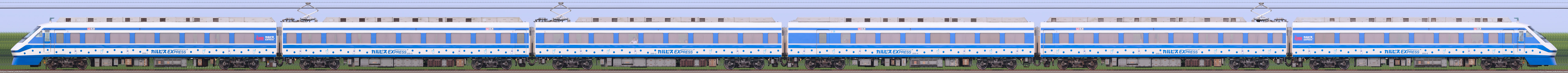 200系205F編成「カルピスEXPRESS」海側