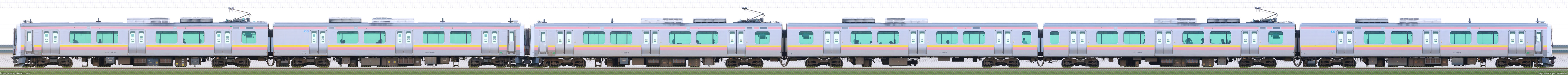 新潟車両センターE129系A22編成＋B19編成山側