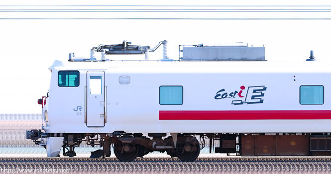 勝田車両センターE491系「East-i E」山側