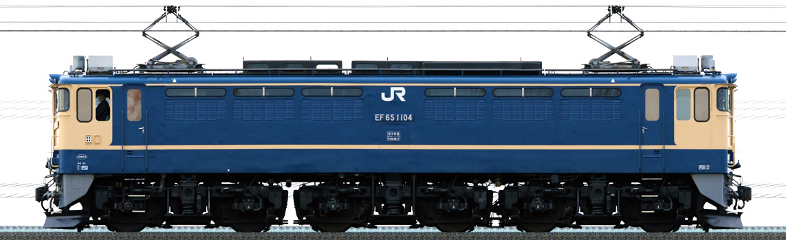 EF65 1104[田]