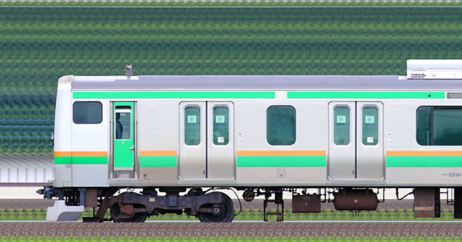 国府津車両センターE231系K-01編成＋小山車両センターE231系U51編成海側