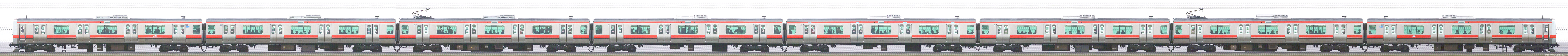 京葉車両センターE231系MU8編成海側