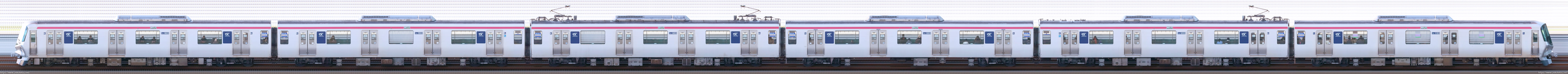 首都圏新都市鉄道TX-1000系TX-1103F編成海側