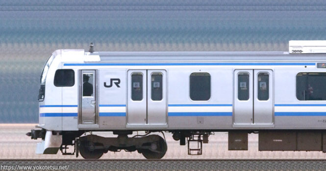 鎌倉車両センターE217系Y-33編成＋Y-141編成山側